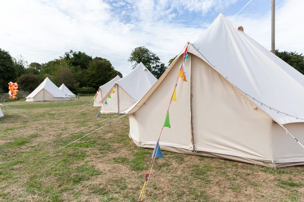 Turn a 5m Bell Tent into a Pop-Up for Online Businesses