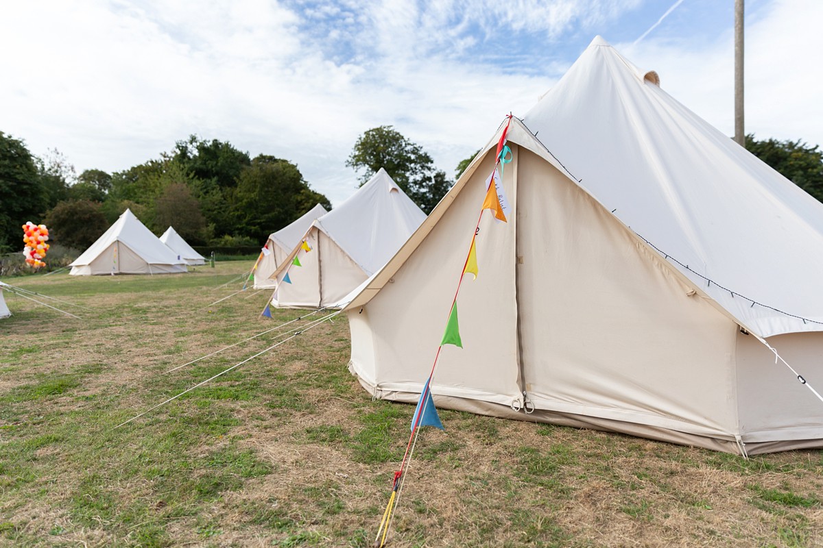 Turn a 5m Bell Tent into a Pop-Up for Online Businesses
